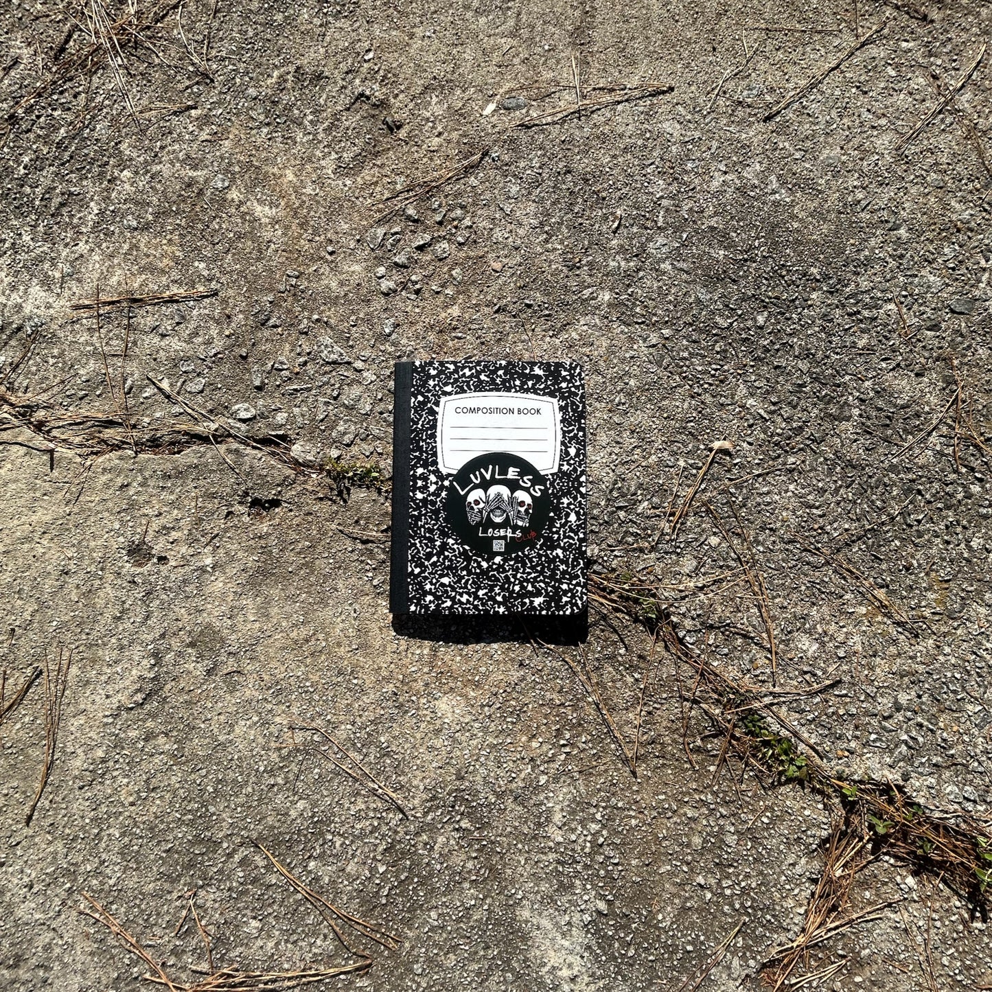 “MEMBERS ONLY” COMPOSITION NOTEBOOK