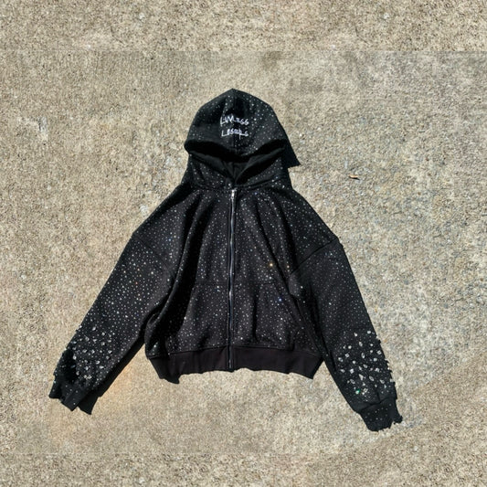 “TEARS AWAY” LOST GEMS MID-WEIGHT ZIP-UP *UNISEX*